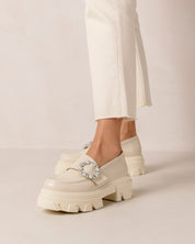 Trace Crystal Loafers